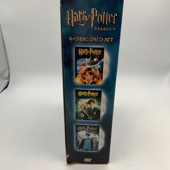 Harry Potter Sorcerer's Stone Chamber of Secrets Azkaban 6-Disc DVD Set - Picture 4 of 5